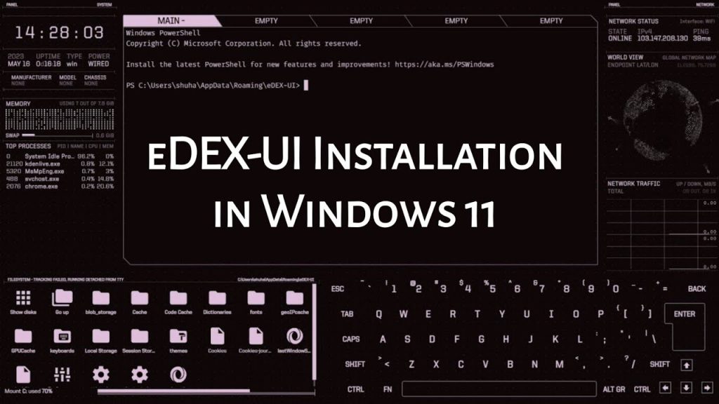 eDEX UI